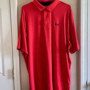 2 Men’s Under Armour polos, like new